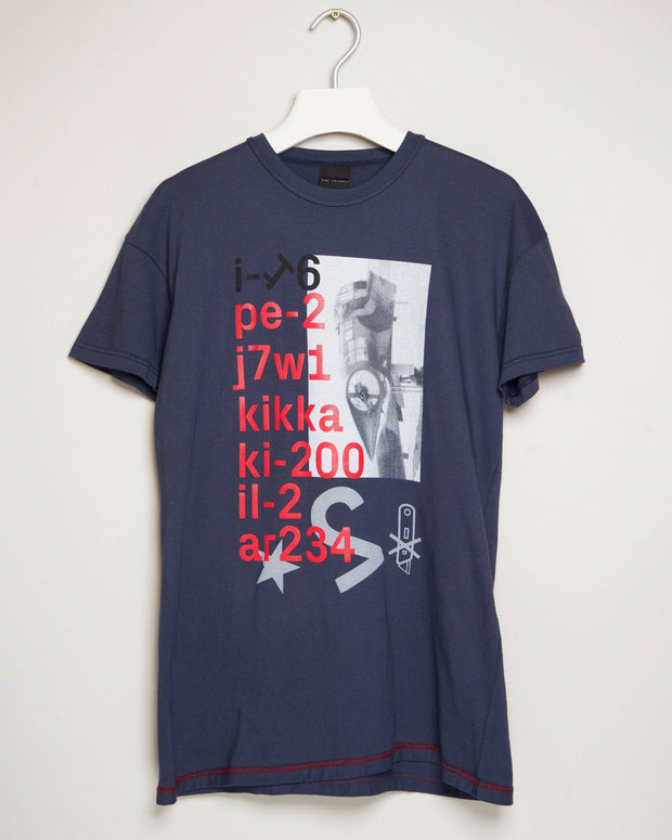 "KIKKA NAVY" t-shirt by MAP London