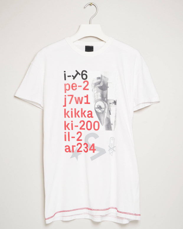"KIKKA WHITE" t-shirt by MAP London