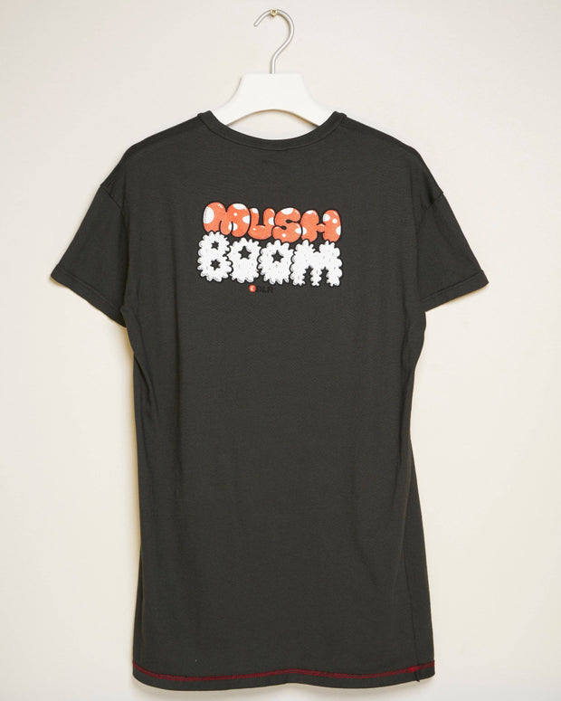 "MUSHBOOM CHARCOAL" t-shirt by MAP London