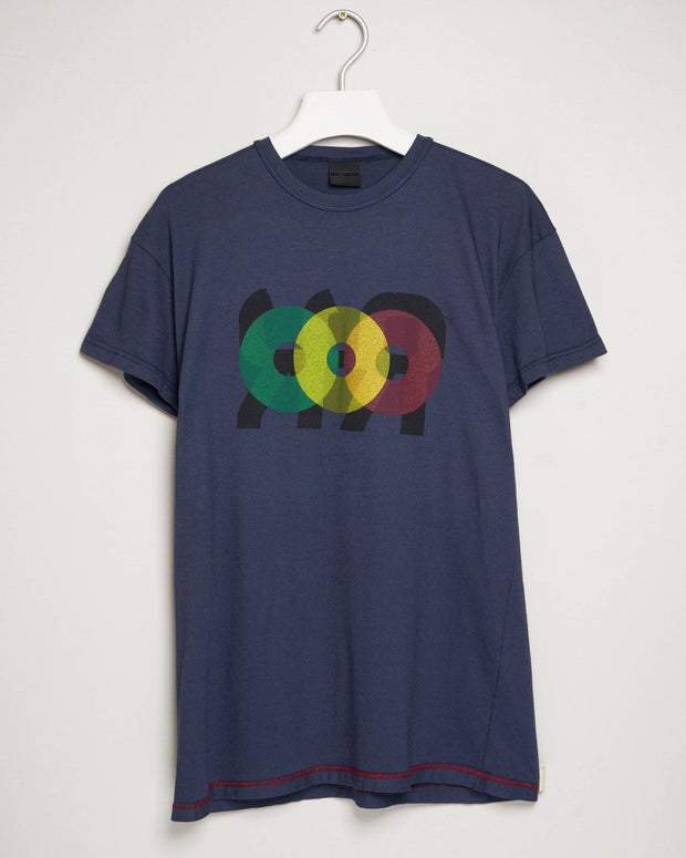 "PLATE 2 NAVY" t-shirt by MAP London